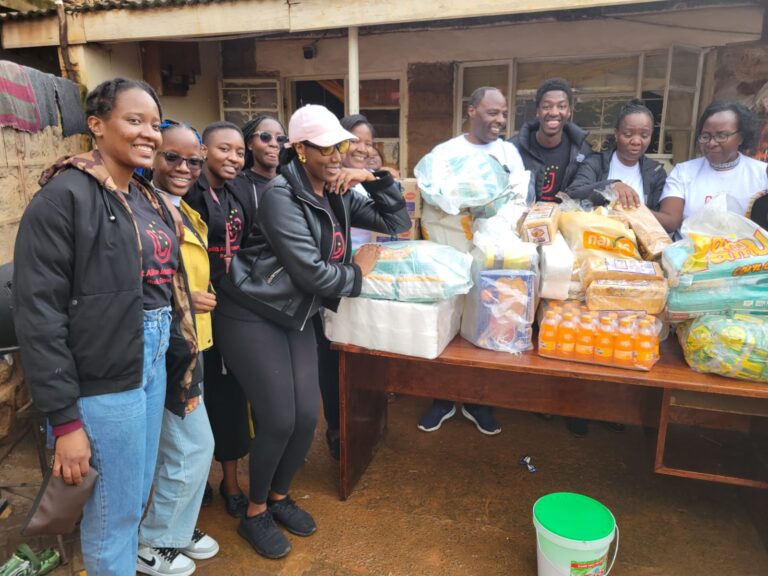 Food, diaper, and essentials distribution, Mary Faith Children’s Center, Nairobi, Kenya - Uplift Alive International